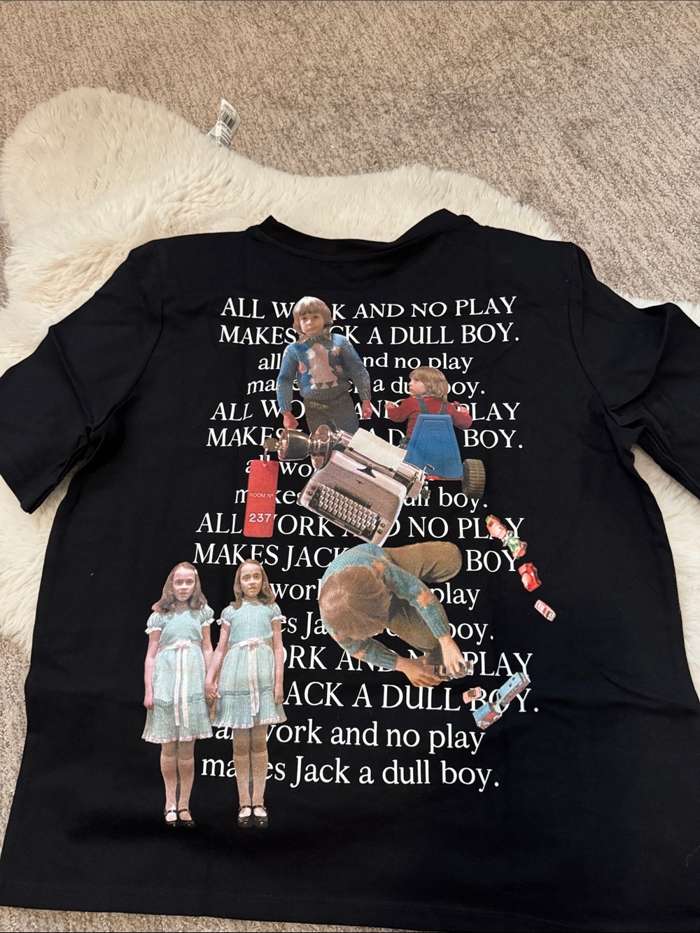 Zara Black Graphic 'The Shining' Tee - Picture 5 of 5